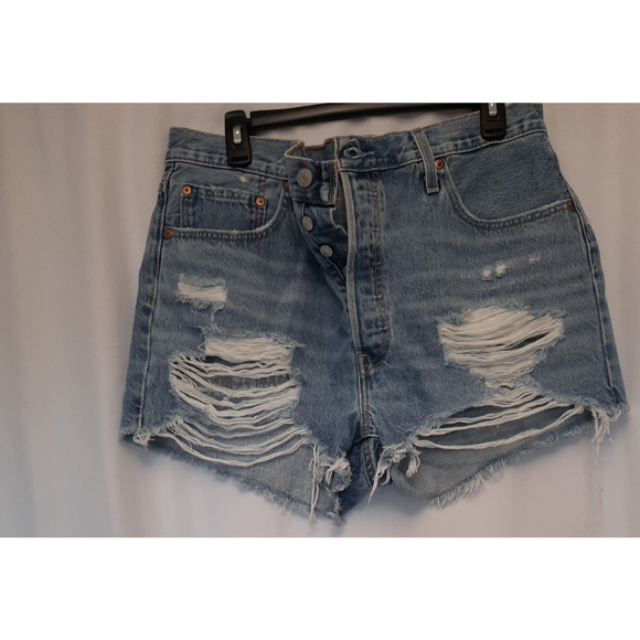 Levi's Pants - Levis Womens High Rise Denim Jean Shorts Reg Fit 3" Heavyweight 28 NWT msrp $49.